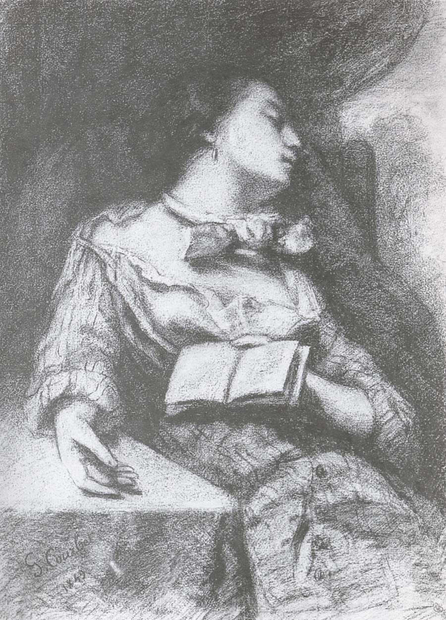 Sleeping woman